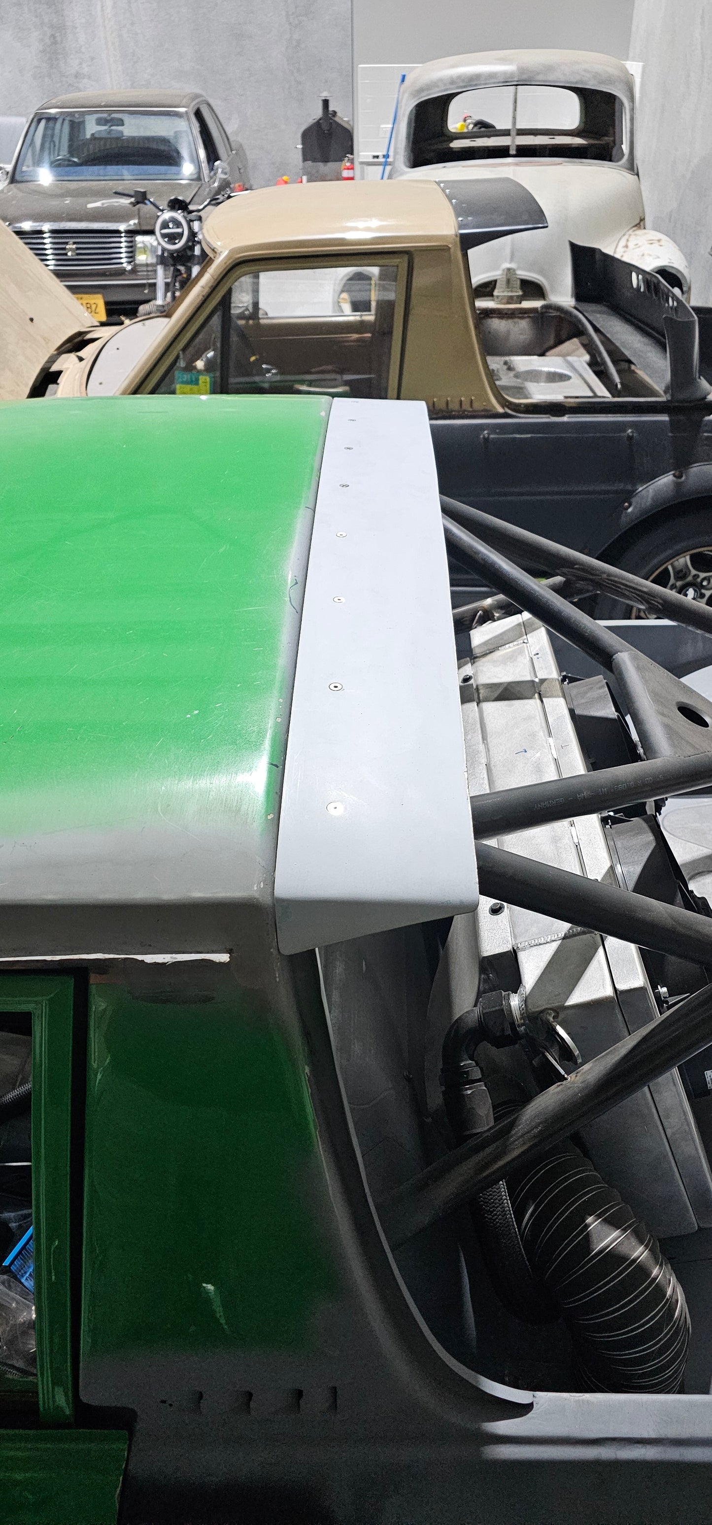 Datsun 1200 ute SHORT fibreglass roof wing