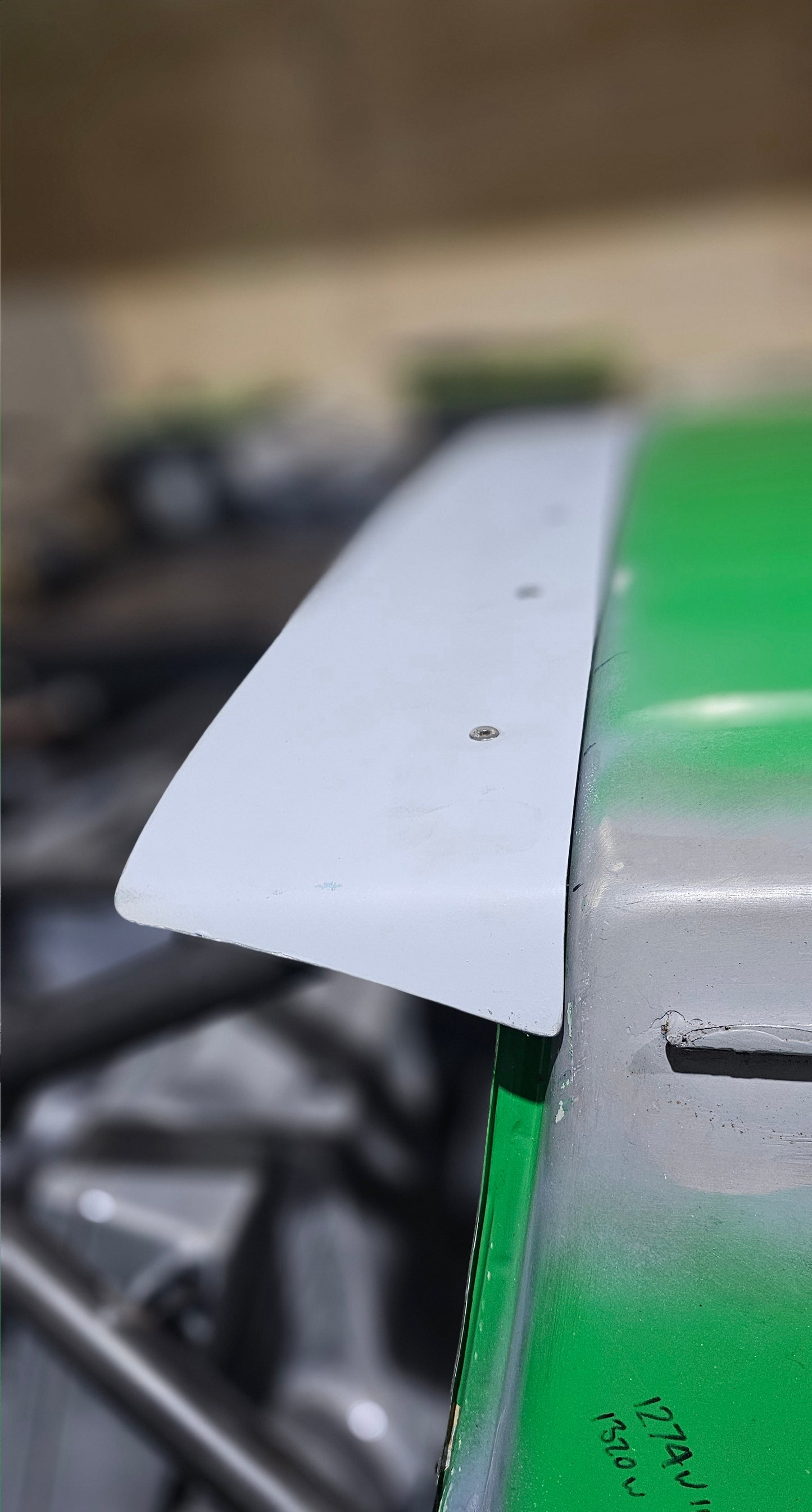 Datsun 1200 ute SHORT fibreglass roof wing