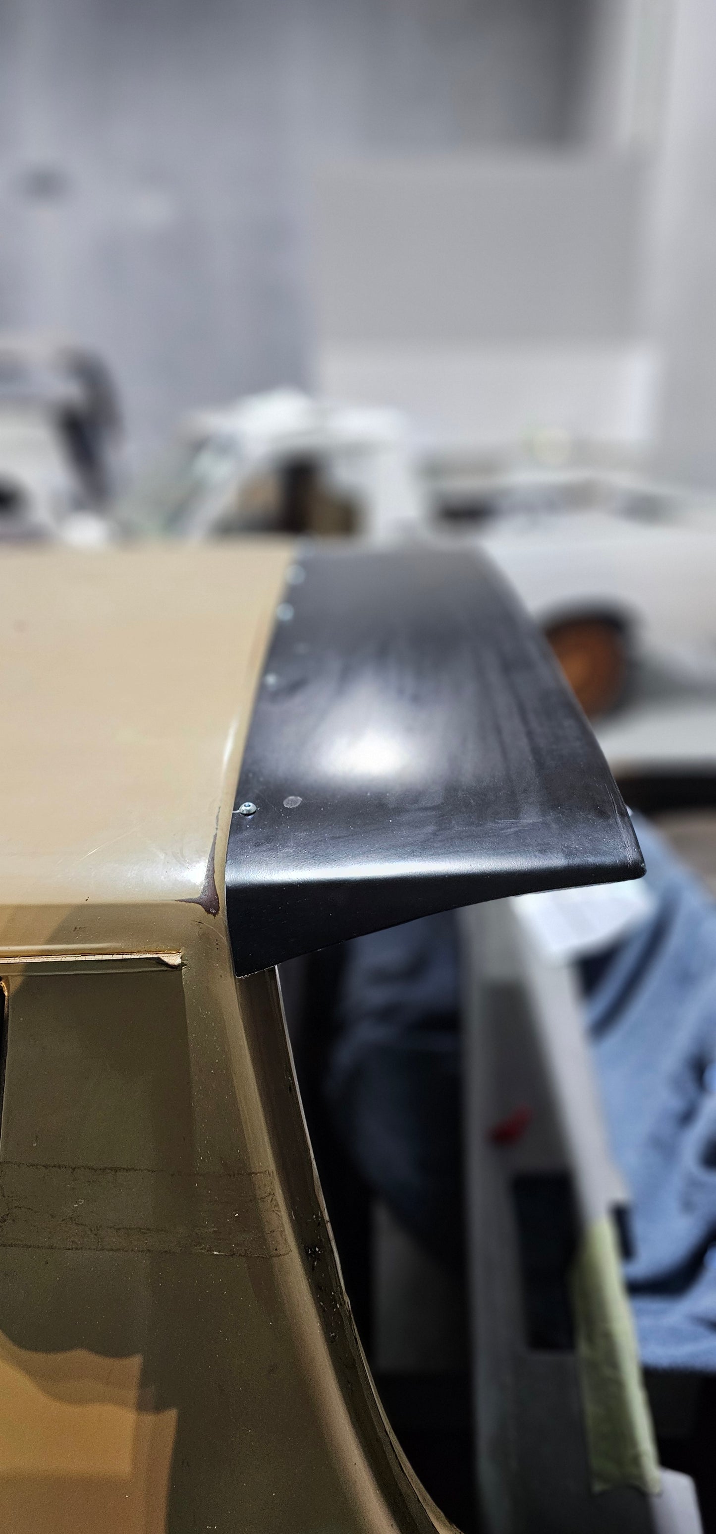 Datsun 1200 ute BIG fibreglass roof wing.