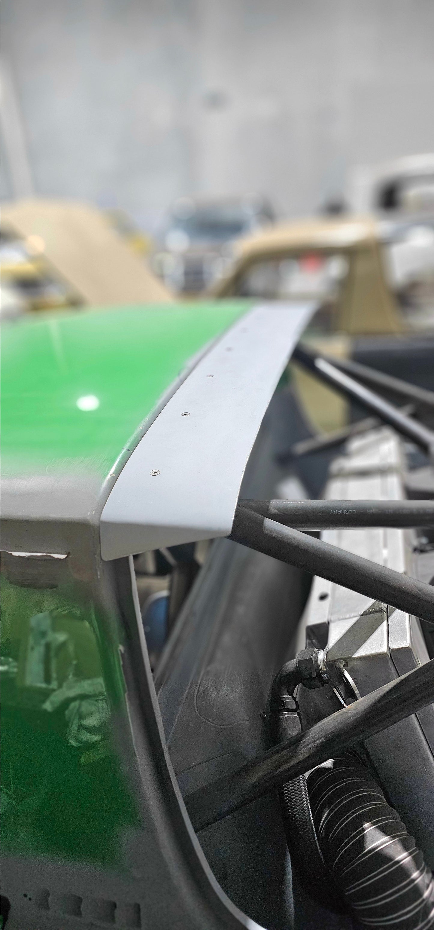 Datsun 1200 ute SHORT fibreglass roof wing