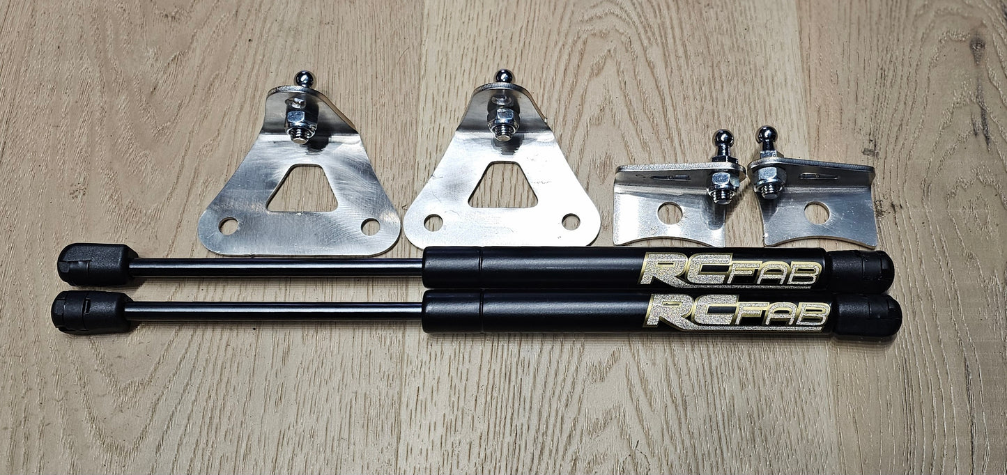 Datsun 1200 bonnet gas strut kit.